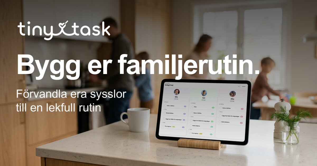 Tiny Task — family chores on any tablet
